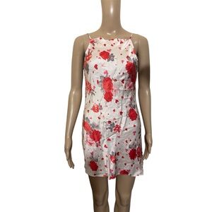 LPA Heart Patterned slip dress